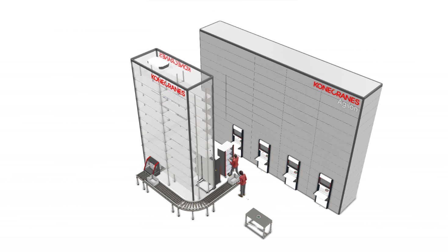 Konecranes Agilon 借助 Visual Components 清晰直观的制造仿真加速解决方案销售